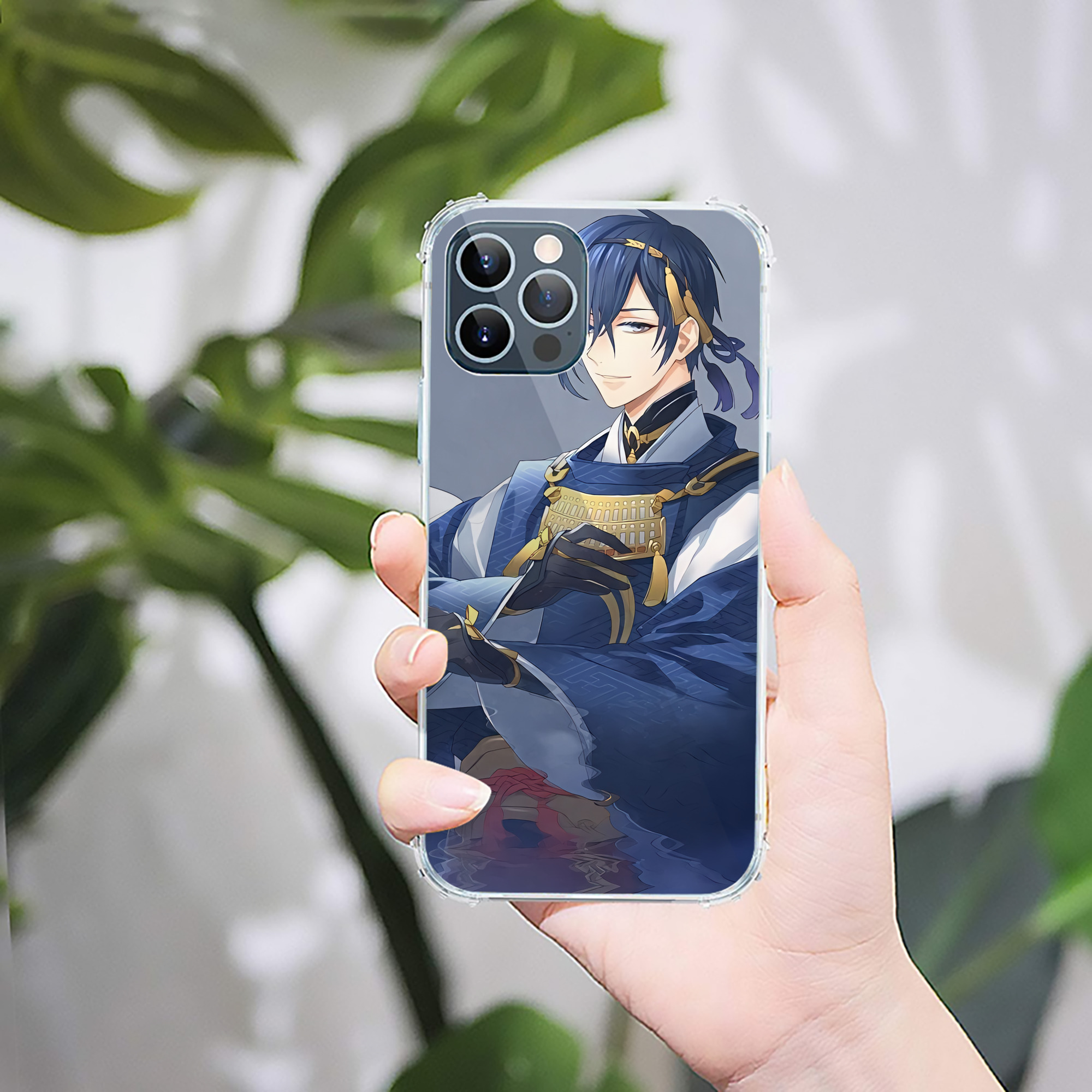 （画像用） 刀剣乱舞 Touken Ranbu 【iPhone 12シリーズ対応】透明スマホケース（クリアソフトケース）